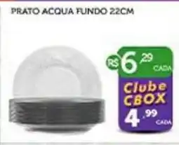 CenterBox prato acqua fundo oferta