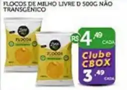 CenterBox Flocos de milho livre d 500g não transgênico oferta