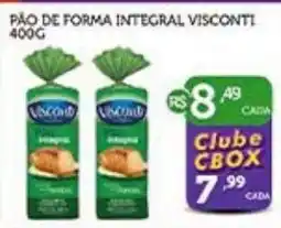 CenterBox Pão de forma integral visconti oferta