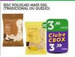 CenterBox Bisc polvilho madi oferta