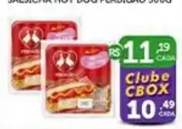 CenterBox Salsicha hot dog perdigão oferta