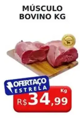 Supermercado Estrela Azul músculo bovino kg oferta