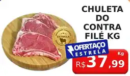 Supermercado Estrela Azul chuleta do contra filé kg oferta