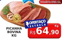Supermercado Estrela Azul Picanha bovina oferta