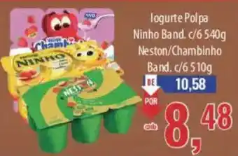 Iogurte polpa ninho band