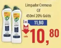 Supermercados BH Limpador Cremoso Cif oferta