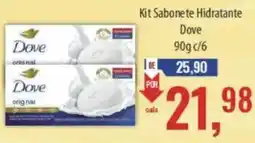 Supermercados BH Kit Sabonete Hidratante Dove oferta