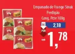 Supermercados BH Empanado de Frango Steak oferta
