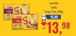 Supermercados BH Lasanha Sadia oferta