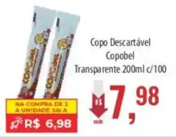 Supermercados BH Copo Descartável Copobel oferta