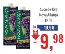 Supermercados BH Suco de Uva Nova Aliança oferta