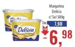 Supermercados BH Margarina Delicia c/ Sal oferta