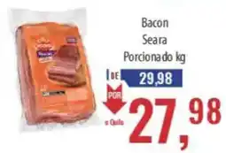 Supermercados BH Bacon Seara Porcionado oferta
