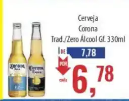Supermercados BH Cerveja Corona Trad./Zero Álcool Gf oferta