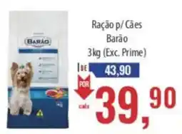 Supermercados BH Ração p/ Cães Barão oferta