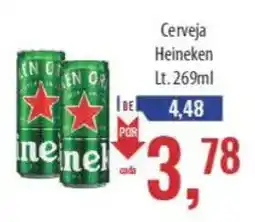 Supermercados BH Cerveja Heineken oferta
