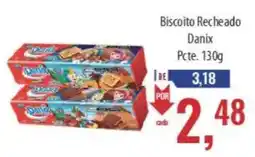 Supermercados BH Biscoito recheado danix oferta