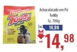 Supermercados BH Achocolatado em Pó Toddy oferta