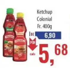 Supermercados BH Ketchup Colonial oferta