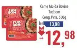 Supermercados BH Came Moida Bovina Tudbom oferta