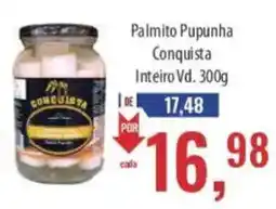 Supermercados BH Palmito pupunha conquista inteiro oferta