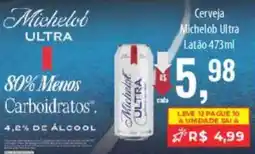 Supermercados BH Cerveja michelob ultra oferta