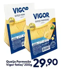 Confiança Supermercados Queijo Parmesão Vigor fatia oferta