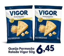 Confiança Supermercados Queijo Parmesão Ralado Vigor oferta