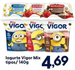 Confiança Supermercados Iogurte vigor mix tipos oferta