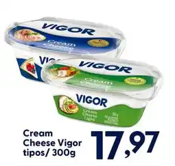 Confiança Supermercados cream cheese vigor tipos oferta