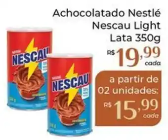 Achocolatado Nestlé Nescau Light