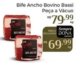 Dona de Casa Bife Ancho Bovino Bassi oferta