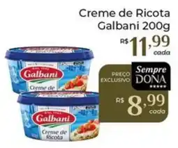Dona de Casa Creme de Ricota oferta