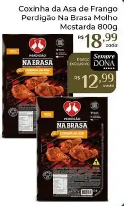 Dona de Casa Coxinha da Asa de Frango oferta