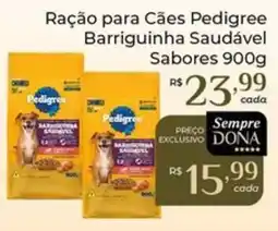 Dona de Casa Ração para Cães Pedigree Barriguinha Saudável Sabores oferta
