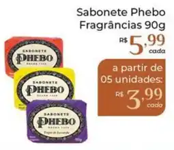Dona de Casa Sabonete Phebo fragrâncias oferta