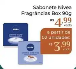 Dona de Casa Sabonete nivea fragrâncias box oferta