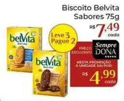 Dona de Casa Biscoito belvita sabores oferta