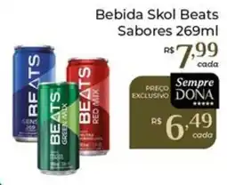 Dona de Casa Bebida Skol Beats Sabores oferta