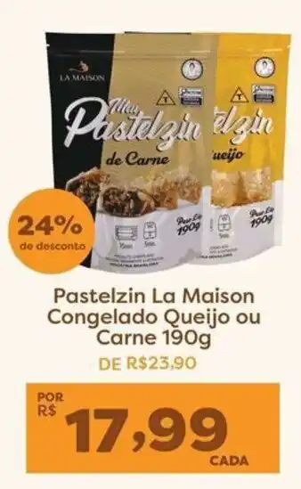 Pastelzin la maison congelado queijo ou carne