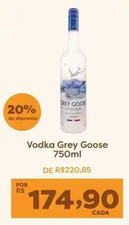 Mercadinhos São Luiz Vodka grey goose oferta