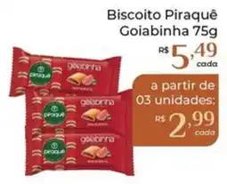 Dona de Casa Biscoito Piraquê Goiabinha oferta