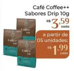 Dona de Casa Café Coffee++ Sabores Drip oferta
