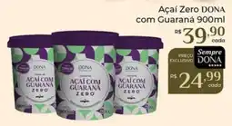 Dona de Casa Açaí Zero DONA com Guaraná oferta