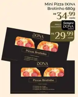 Dona de Casa Mini pizza dona brotinho oferta