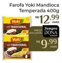 Dona de Casa Farofa yoki mandioca temperada oferta