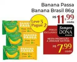 Dona de Casa banana passa oferta
