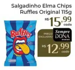 Dona de Casa Salgadinho Elma Chips Ruffles Original oferta