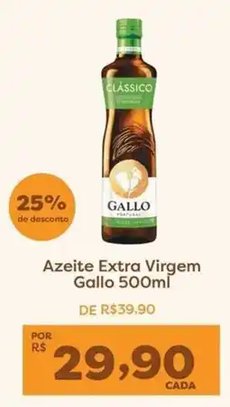 Mercadinhos São Luiz Azeite extra virgem gallo oferta