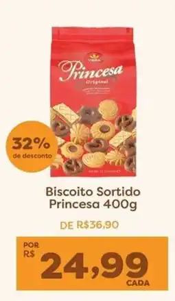 Mercadinhos São Luiz Biscoito Sortido Princesa oferta